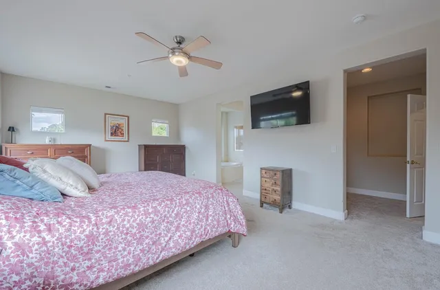 a view of a walk in closet