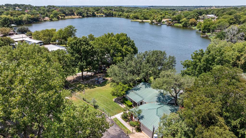 246 Comanche Trail Weatherford, TX 76087 - Photo 30 of 37 an aerial view of a houses with outdoor space and lake view