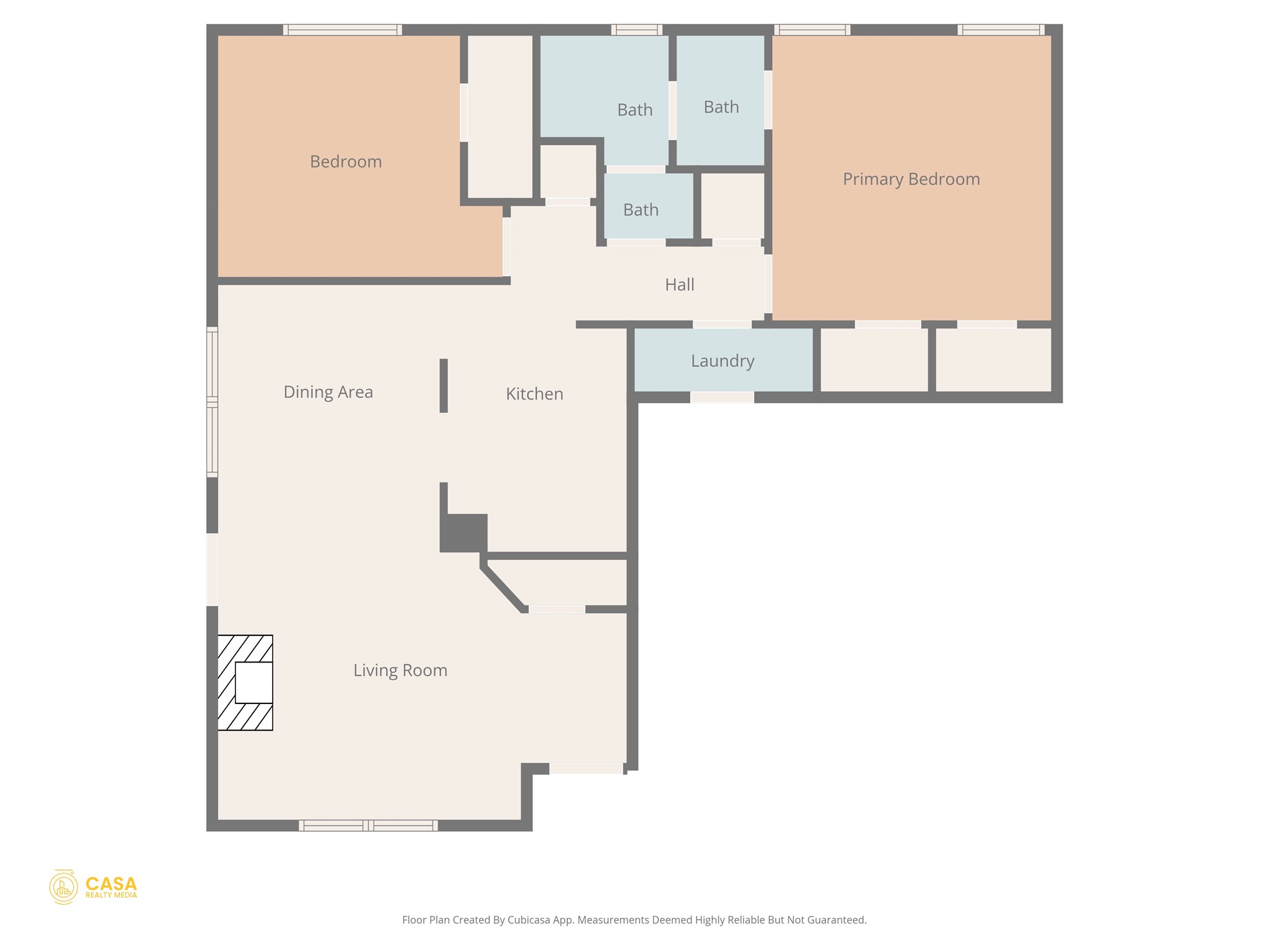 106 Shenandoah Trail Elgin, TX 78621 - Photo 26 of 26 a picture of floor plan