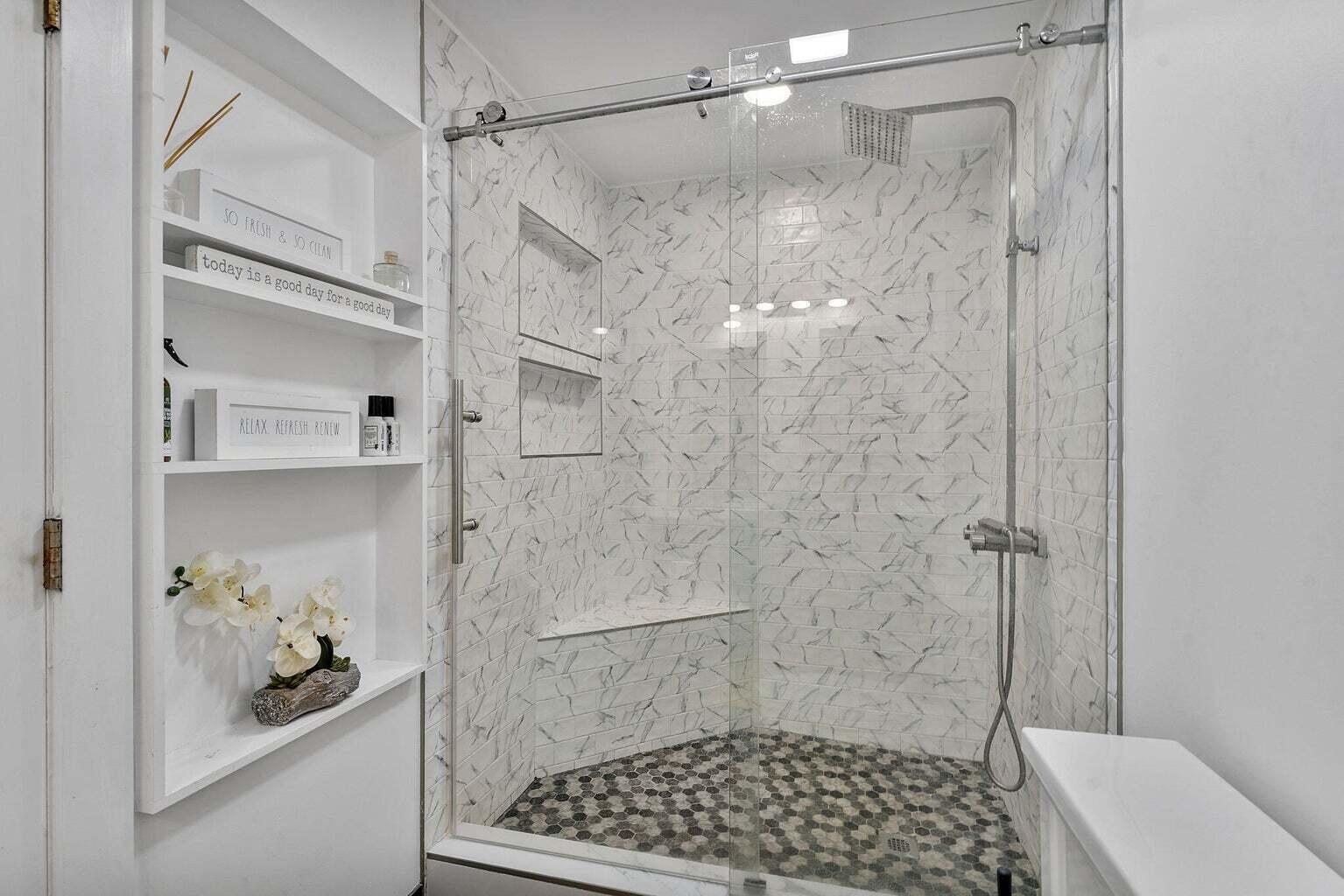 6031 Northwest 4th Avenue Boca Raton, FL 33487 - Photo 25 of 36 a bathroom with a shower