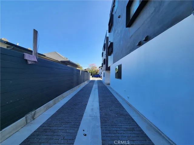 a view of a car garage