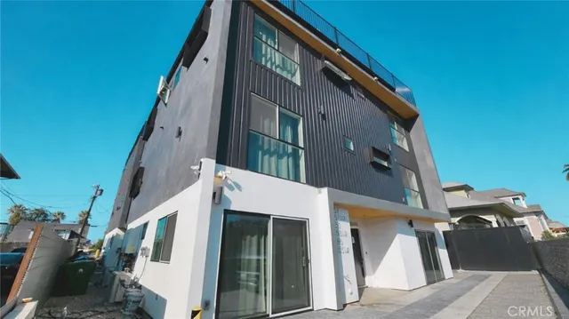 a view of a house with a door