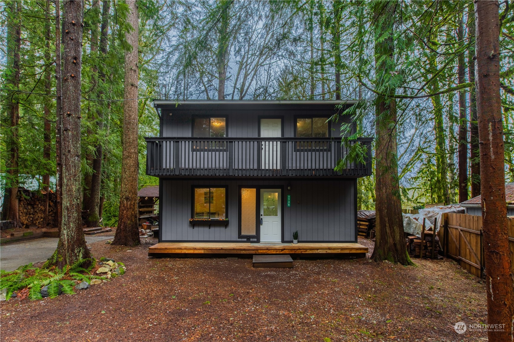 7736 View Ridge Drive Maple Falls, WA 98266 - Photo 25 of 25 front view of a house with a yard
