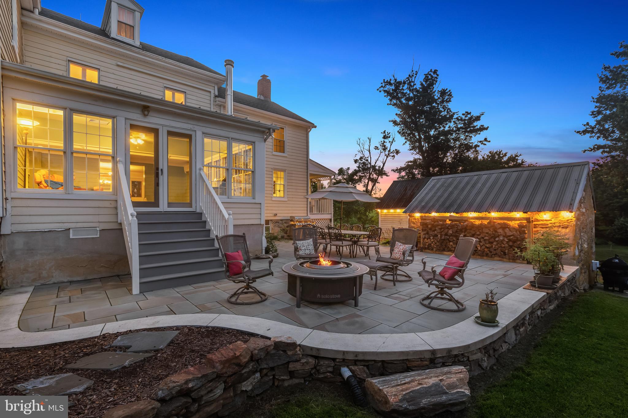 16350 Matthews Road Monkton, MD 21111 - Photo 54 of 133 Twilight Outdoor Oasis