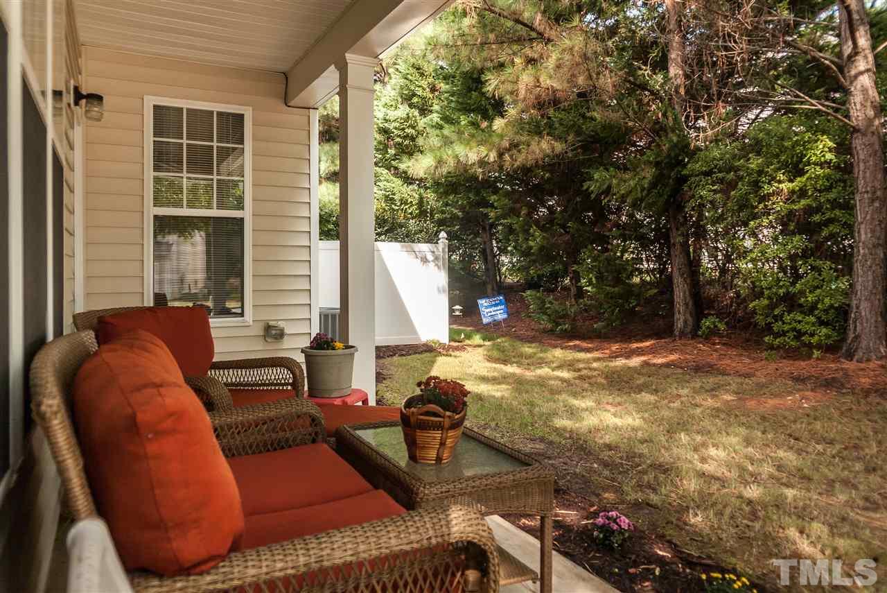 8500 Pillar Gate Lane Raleigh, NC 27613 - Photo 22 of 24 a view of backyard with outdoor seating