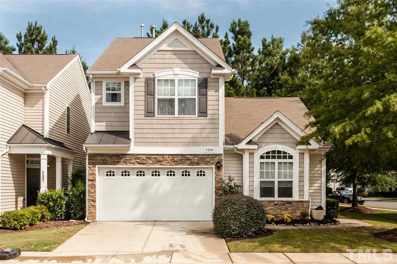 8500 Pillar Gate Lane Raleigh, NC 27613 - Photo 24 of 24 a front view of a house with a yard