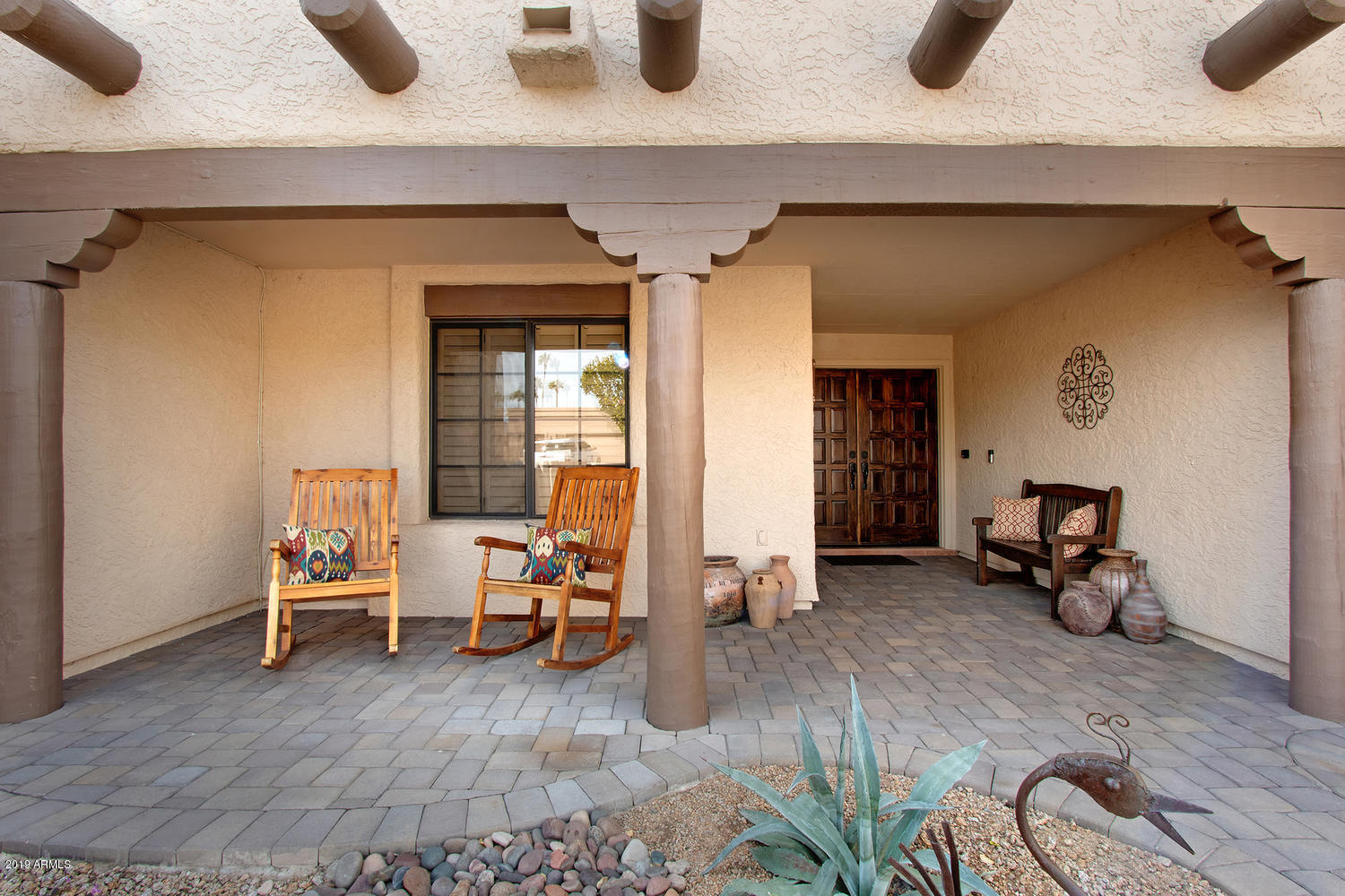 19009 East Wiki Way Rio Verde, AZ 85263 - Photo 54 of 55 a living room with furniture and wooden floor