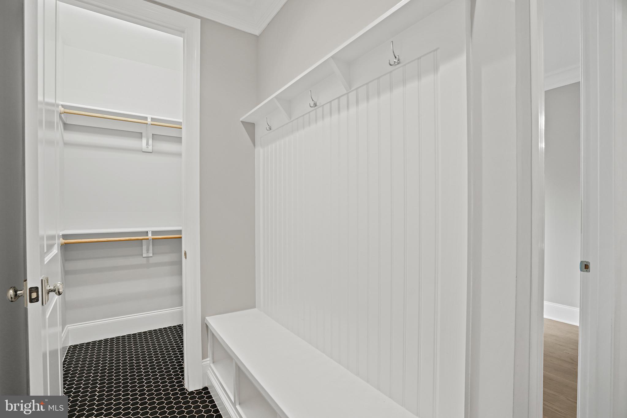 5510 Northfield Road Bethesda, MD 20817 - Photo 36 of 125 Mudroom with built-in bench and storage