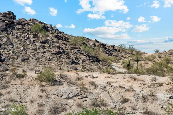 a view of a terrace with a yard