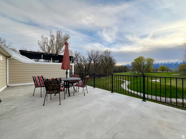 1017 South 275 West Logan, UT 84321 - Photo 24 of 36 View of patio / terrace with outdoor dining area