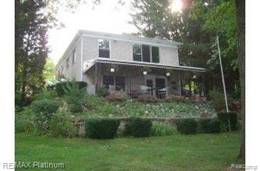 1157 Butler Boulevard Howell, MI 48843 - Photo 1 of 1 Lakefront Home