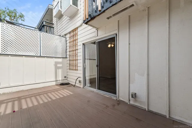 a view of a house with a balcony