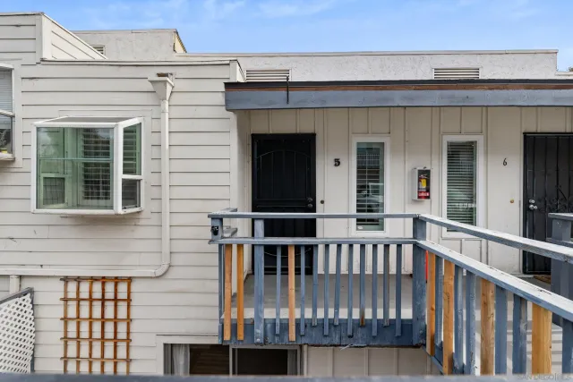 front view of a house with a window