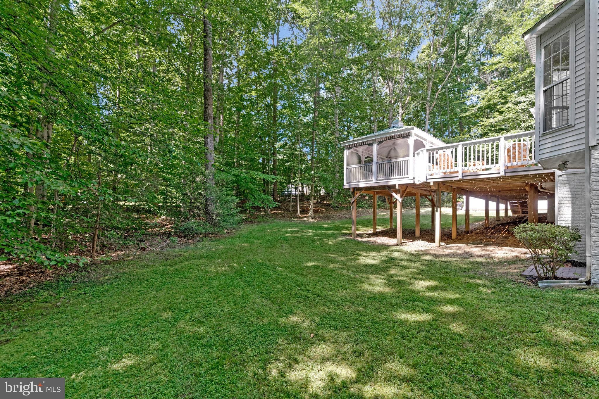 6265 Happy Creek Road Manassas, VA 20112 - Photo 46 of 50 Serene backyard retreat surrounded by nature.