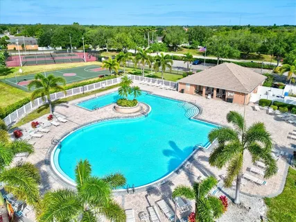 a view of outdoor space with garden and entertaining space