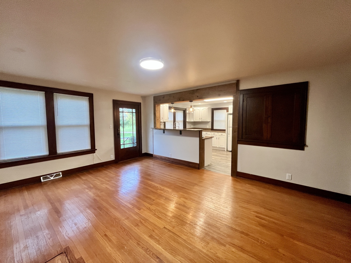 41W654 Main Street Road Elburn, IL 60119 - Photo 9 of 18 a view of an empty room with window and wooden floor
