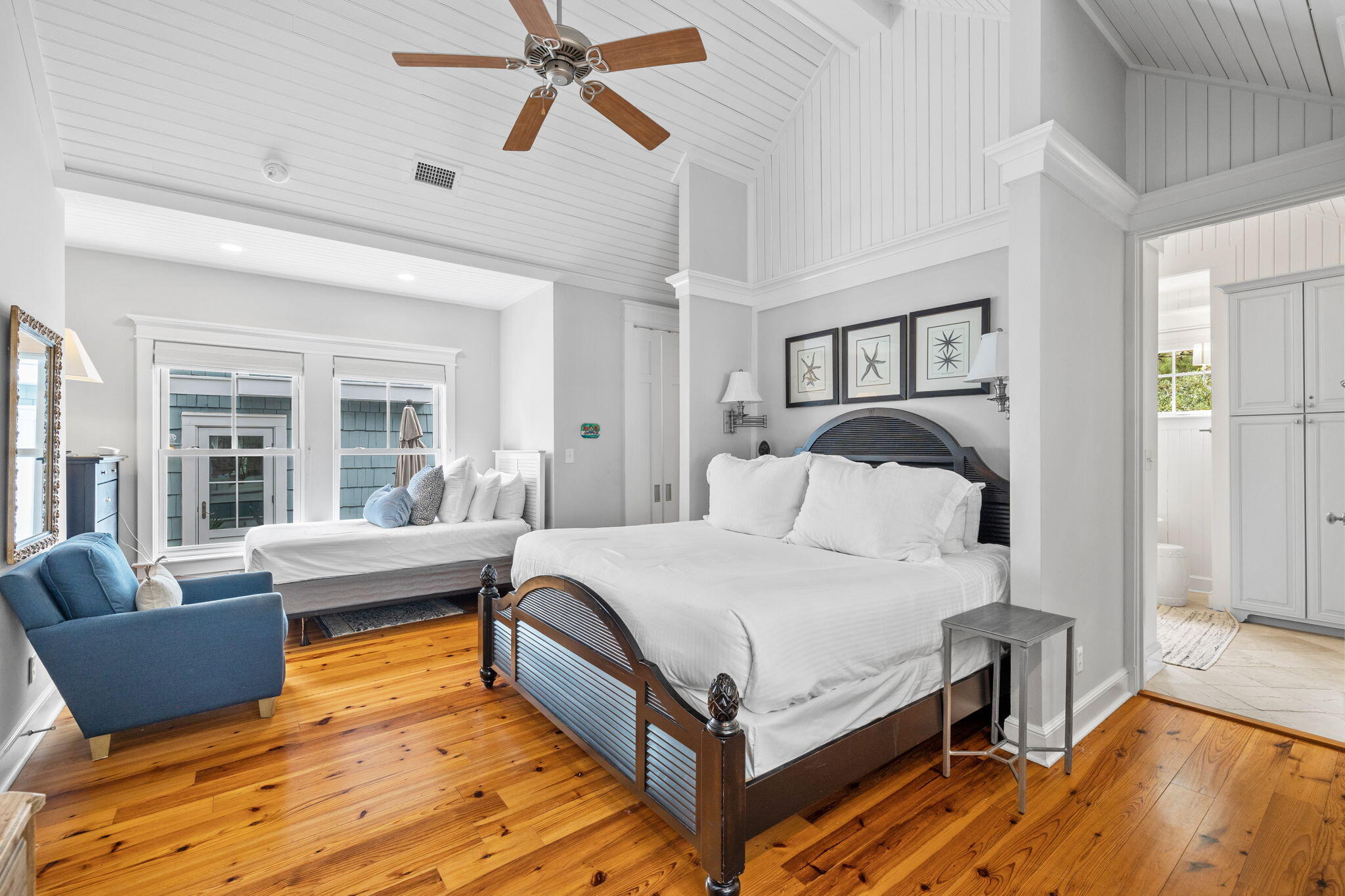 19 Creek Bridge Way Watersound, FL 32461 - Photo 13 of 35 a bedroom with a bed and a couch