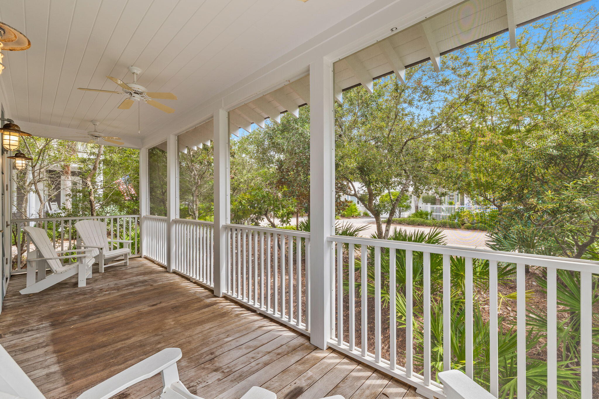 19 Creek Bridge Way Watersound, FL 32461 - Photo 16 of 35 a view of a porch with wooden floor and outdoor space