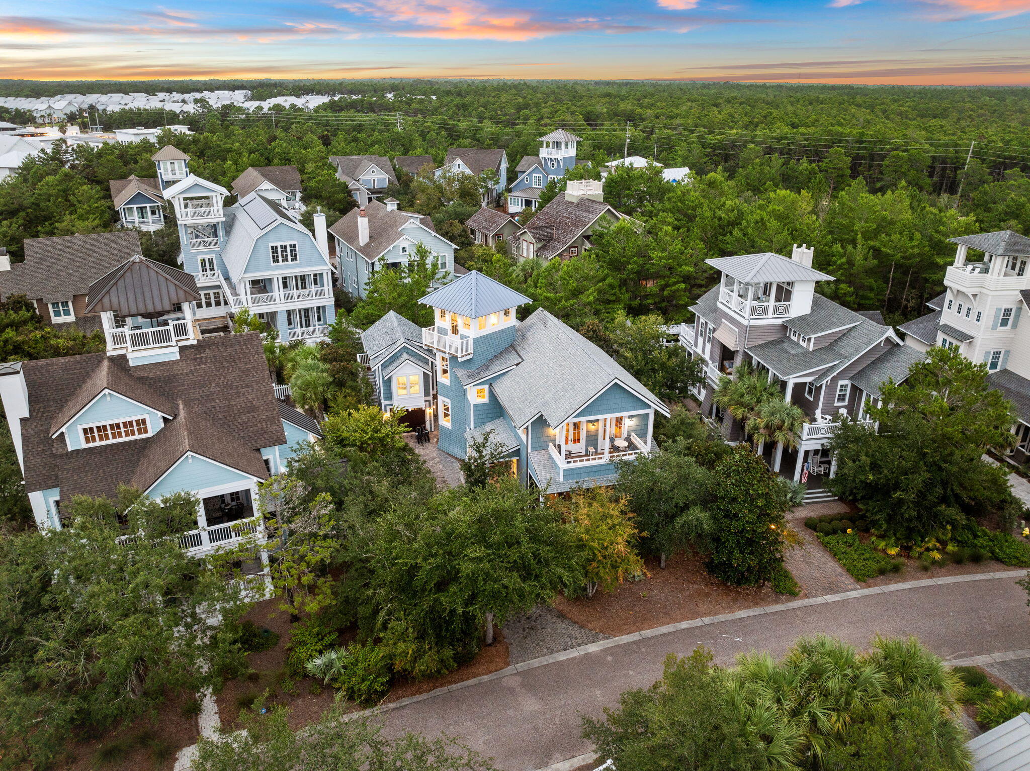 19 Creek Bridge Way Watersound, FL 32461 - Photo 7 of 35 an aerial view of multiple house