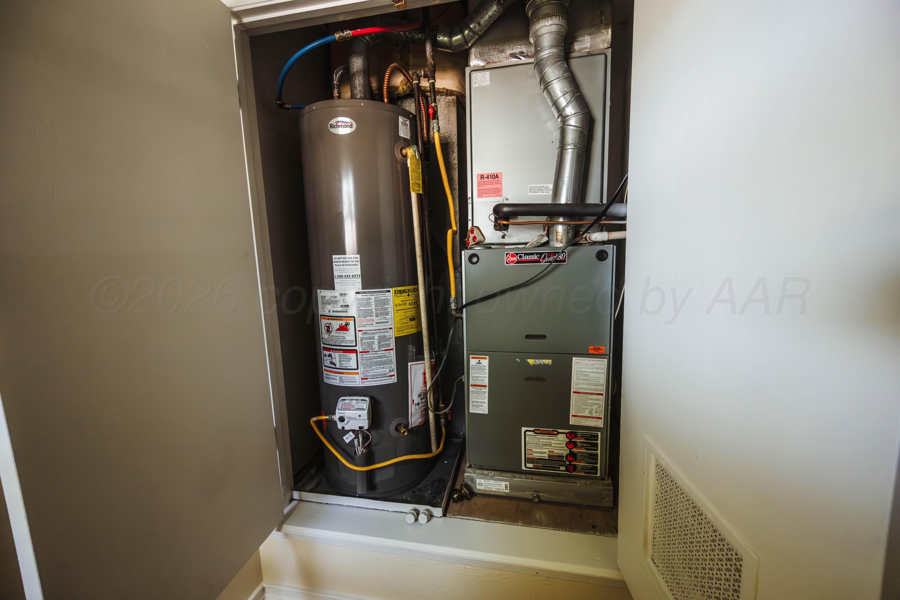 2009 Southwest 19th Avenue Perryton, TX 79070 - Photo 43 of 49 water heater and furnace