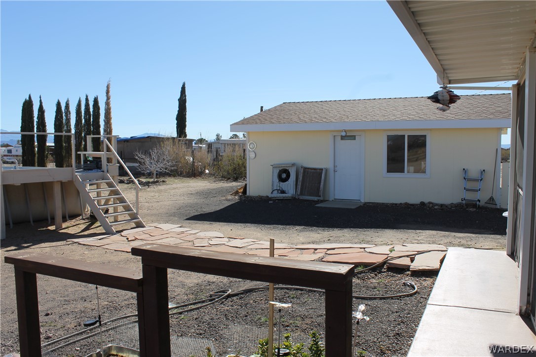 4198 Estrella Road Golden Valley, AZ 86413 - Photo 47 of 50 a view of a terrace with chairs