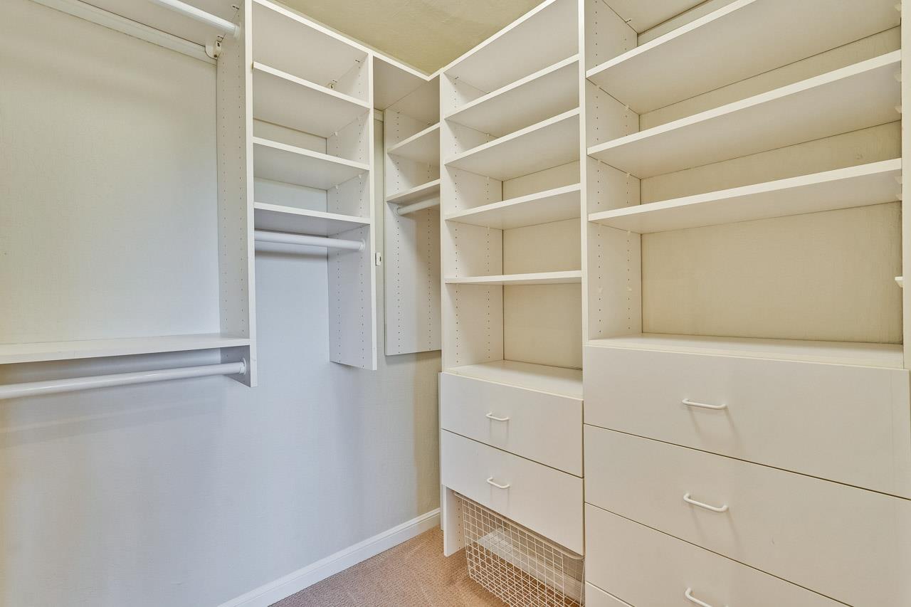 891 Humewick Way Sunnyvale, CA 94087 - Photo 23 of 45 a view of an empty walk in closet