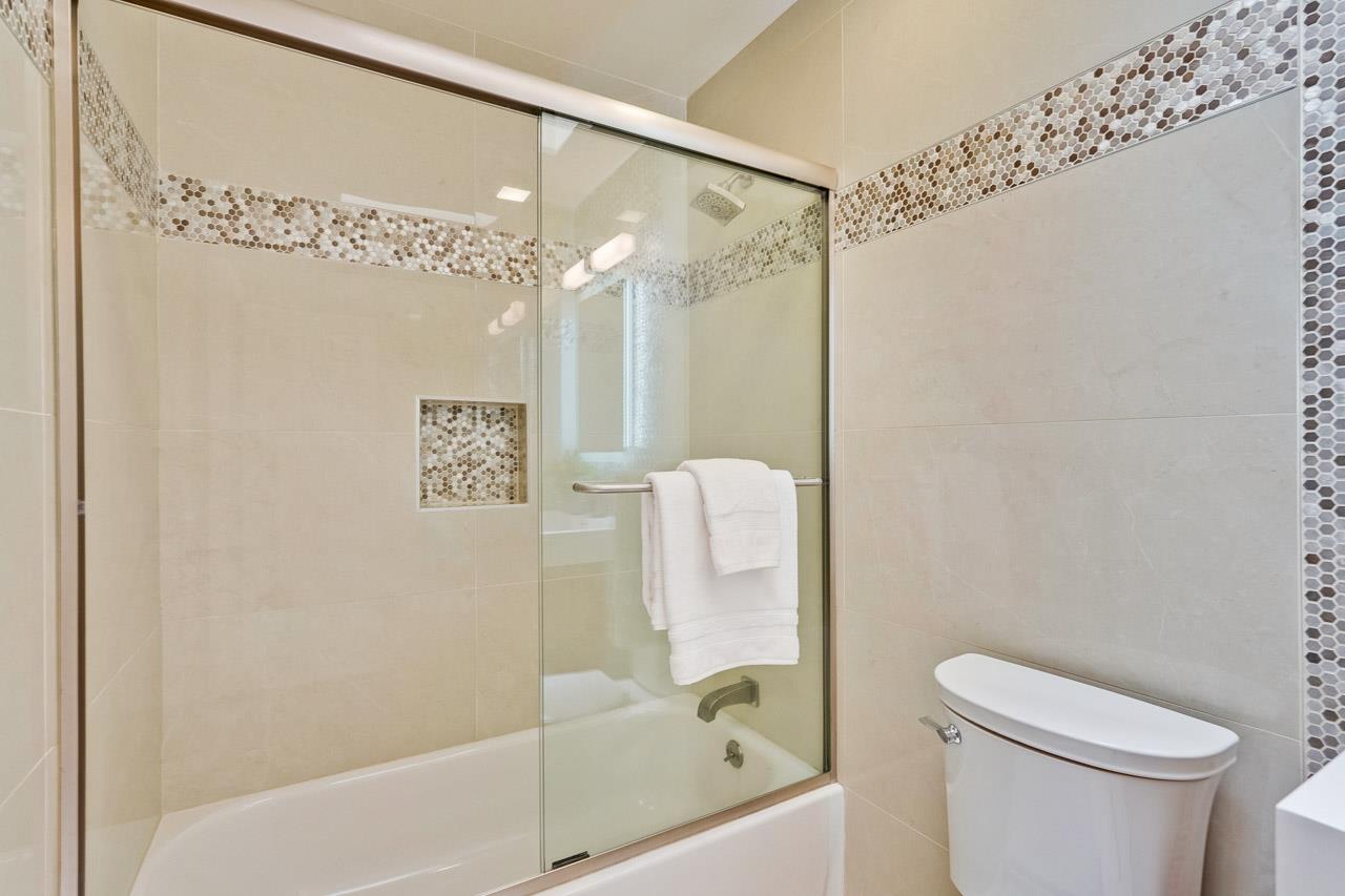 891 Humewick Way Sunnyvale, CA 94087 - Photo 31 of 45 a bathroom with a shower a toilet and a shower