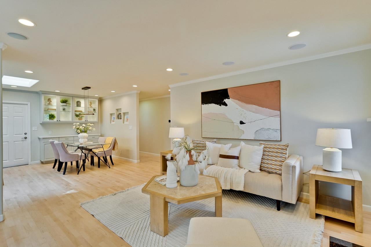 891 Humewick Way Sunnyvale, CA 94087 - Photo 6 of 45 a living room with furniture and a table