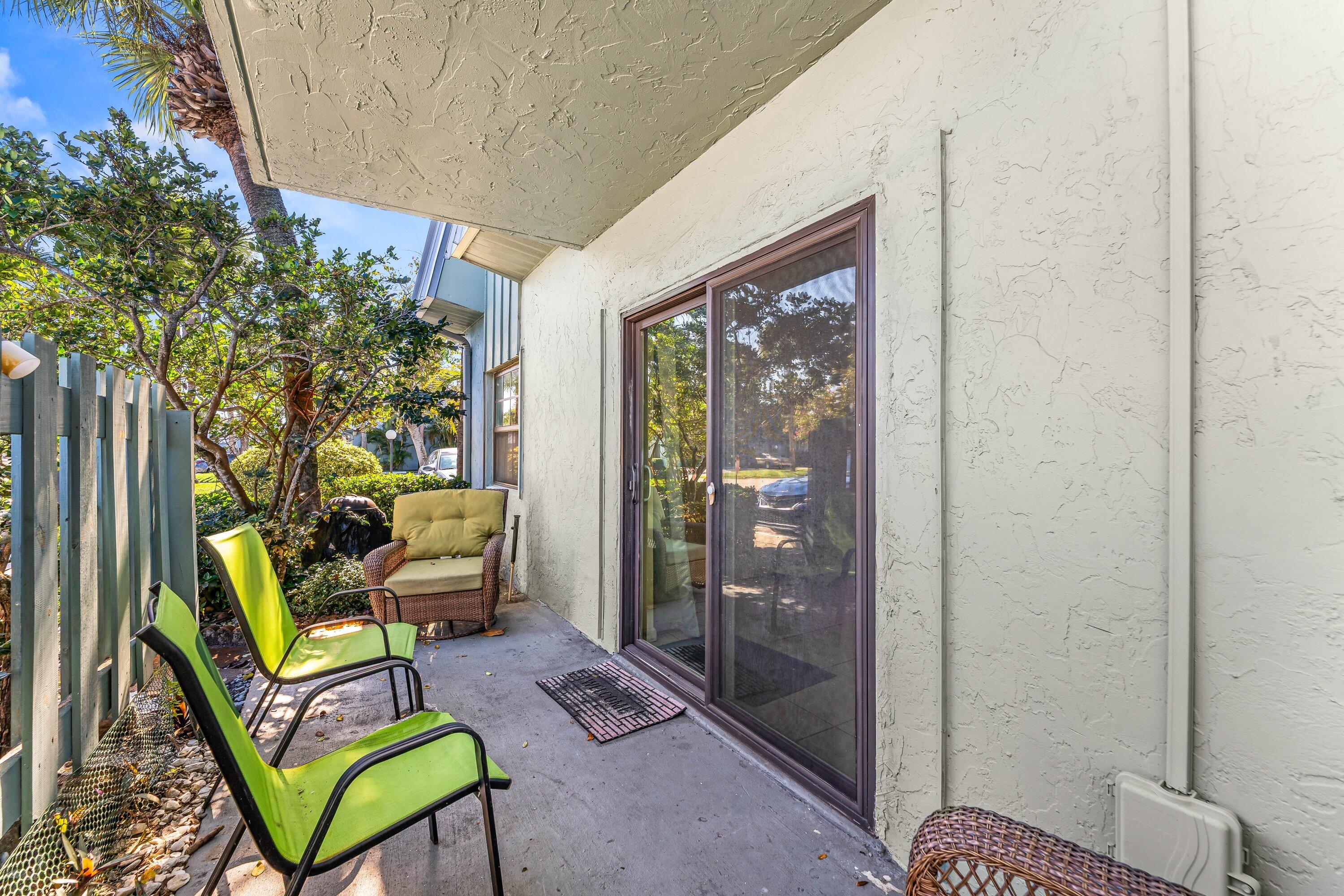950 South Kanner Highway, Unit C10 Stuart, FL 34994 - Photo 23 of 31 a view of a balcony with furniture