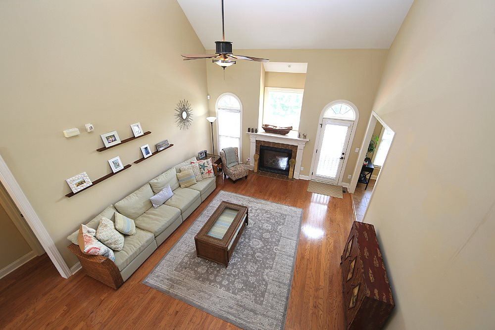 637 Competition Road Raleigh, NC 27603 - Photo 8 of 30 From the second floor you see the Great Room from a whole new perspective. So inviting and versatile, just waiting for your personal touches! Great Room
