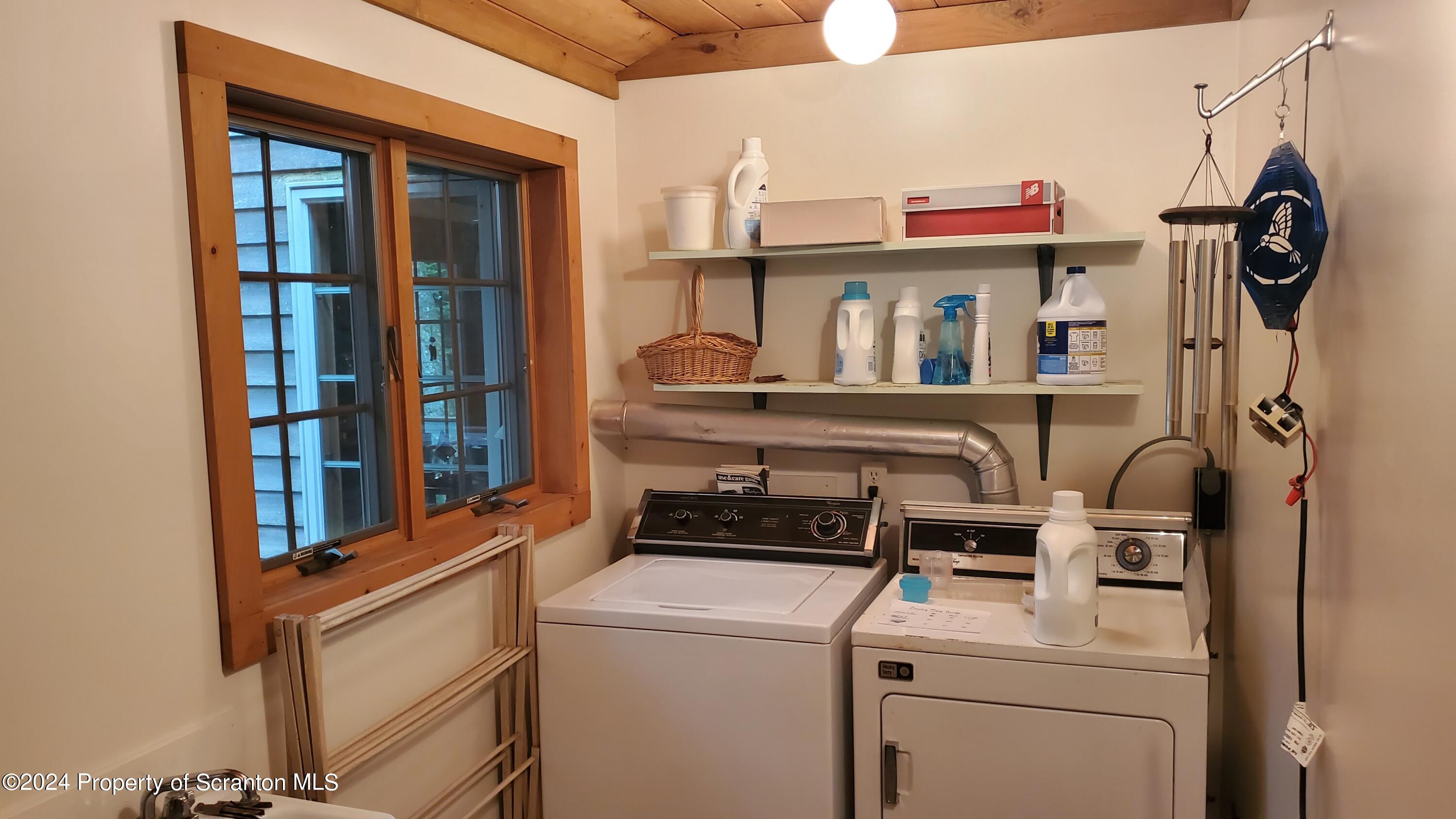 1508 Graham Holw Road Hallstead, PA 18822 - Photo 15 of 32 a utility room with dryer and washer