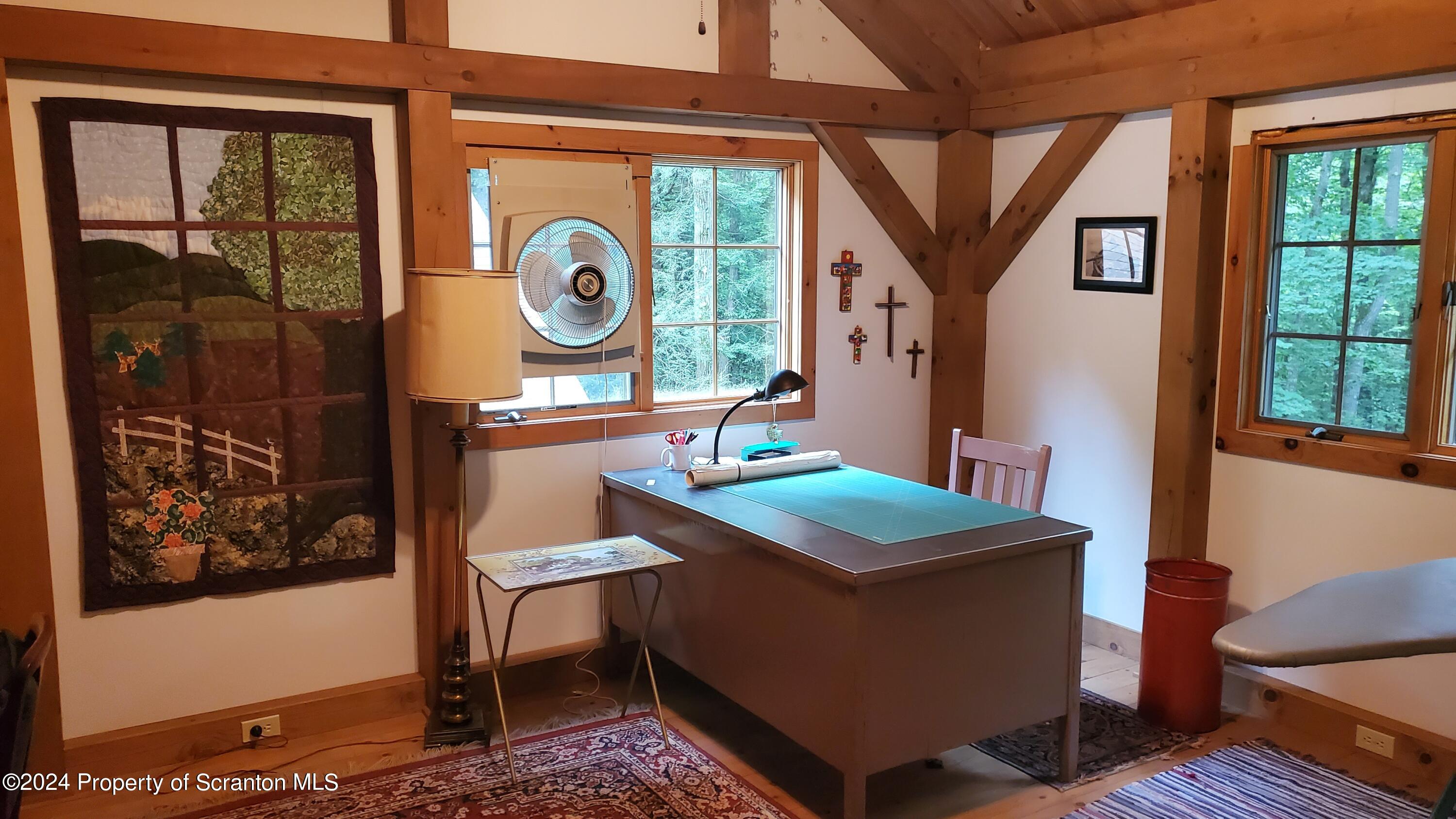 1508 Graham Holw Road Hallstead, PA 18822 - Photo 19 of 32 a room with musical instrument pool table and windows