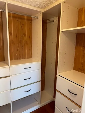 a view of a closet