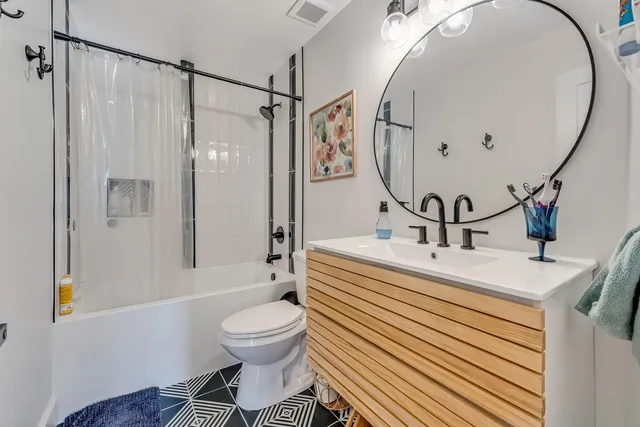 a view of a house with a swimming pool