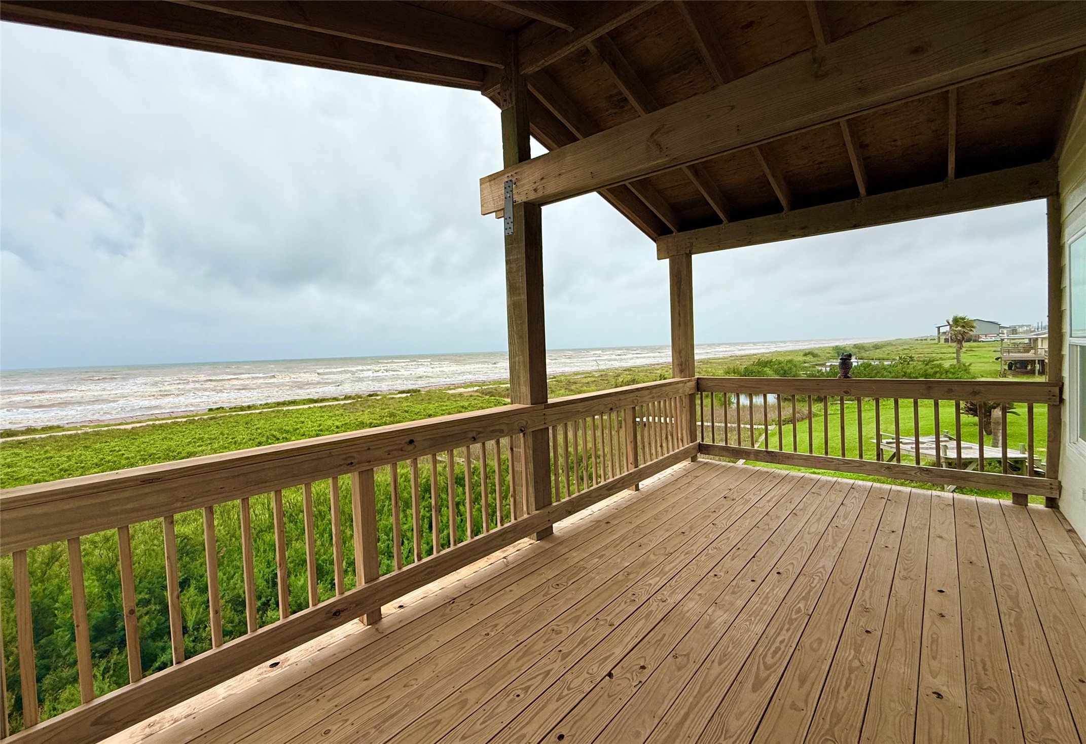 2154 County Road 230 Sargent, TX 77414 - Photo 3 of 30 a view of wooden deck