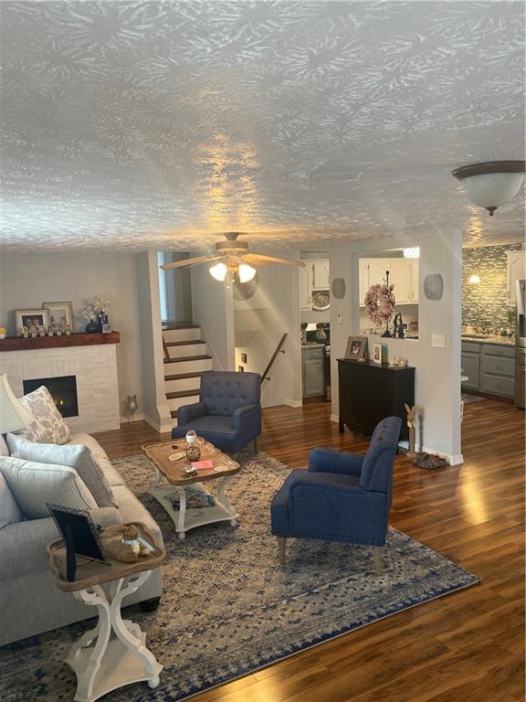 149 North View Heights Road New Florence, PA 15944 - Photo 12 of 31 a living room with furniture and wooden floor