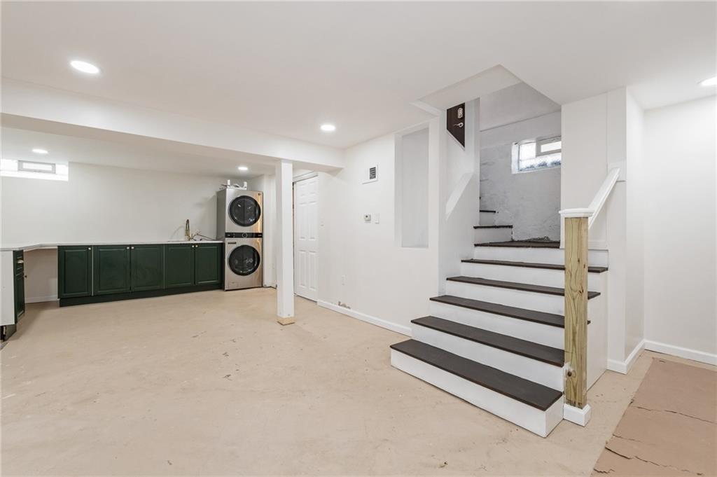 1516 Riverside Drive Verona, PA 15147 - Photo 23 of 38 a view of a livingroom with entryway and stairs