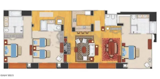 a black and white photo of a living room