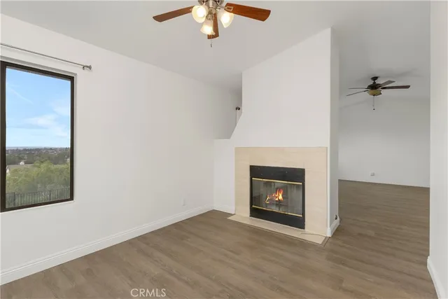 a spacious bathroom with a tub and shower