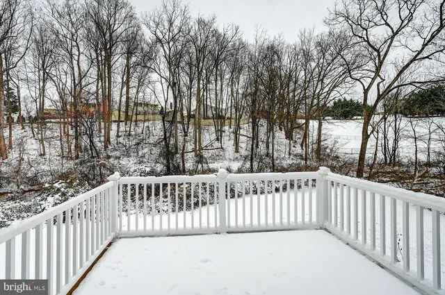 a view of a white roof deck