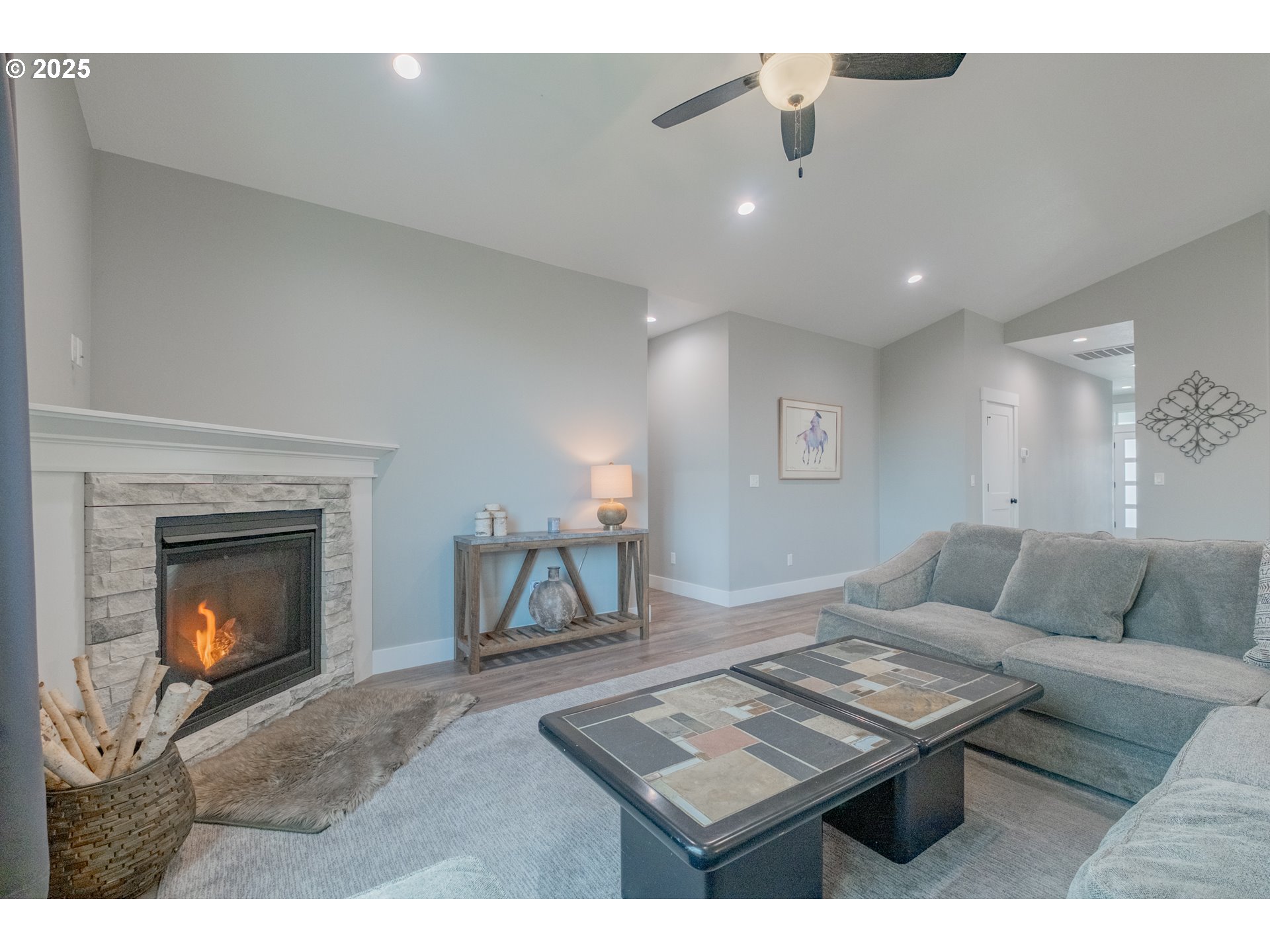 1006 Sassafras Street Independence, OR 97351 - Photo 24 of 47 a living room with furniture and a fireplace