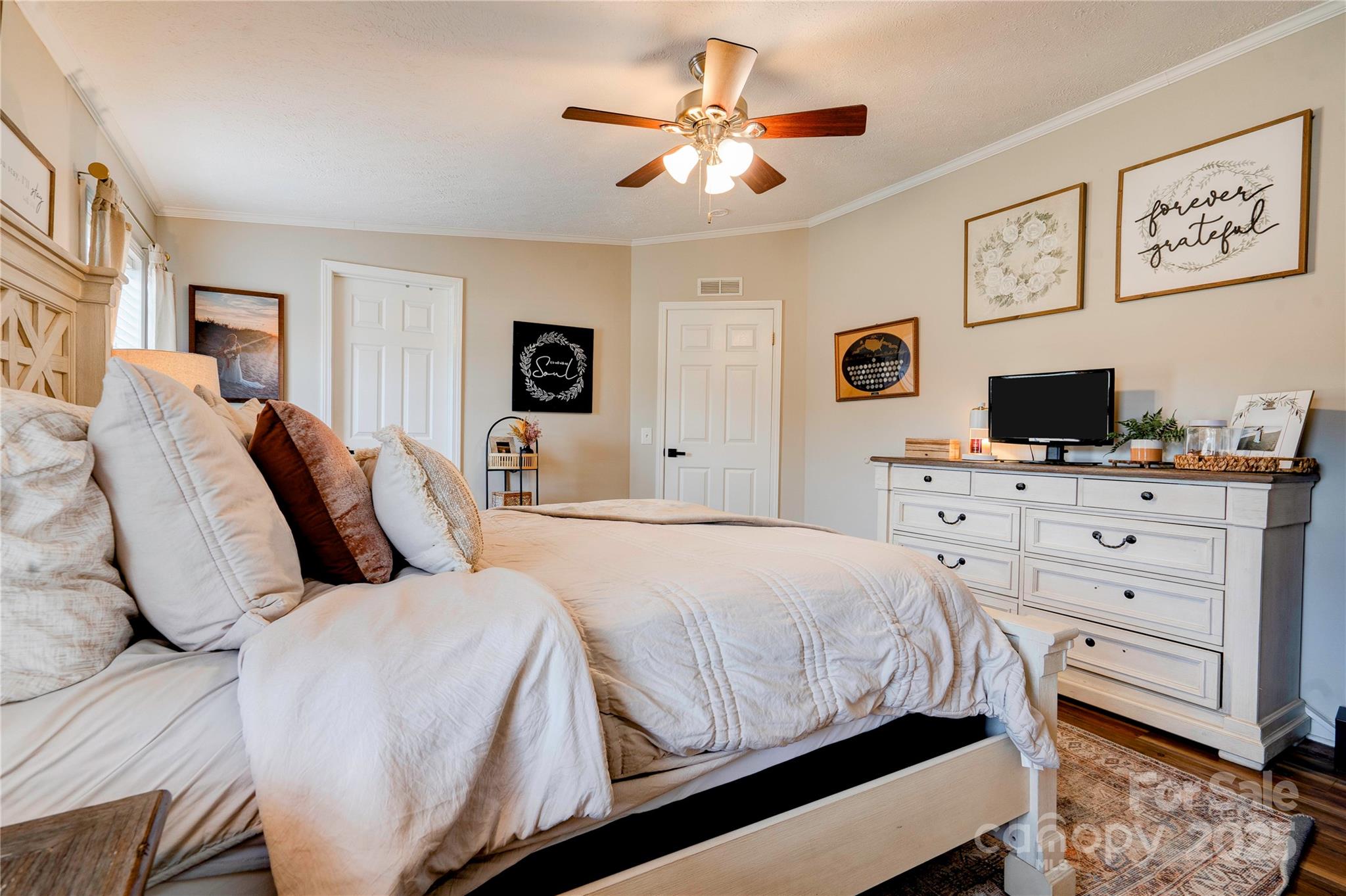 2002 Bachelor Road Mooresboro, NC 28114 - Photo 12 of 30 a bedroom with a bed and a desk