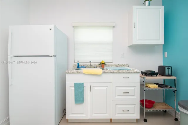 a room with storage and utility