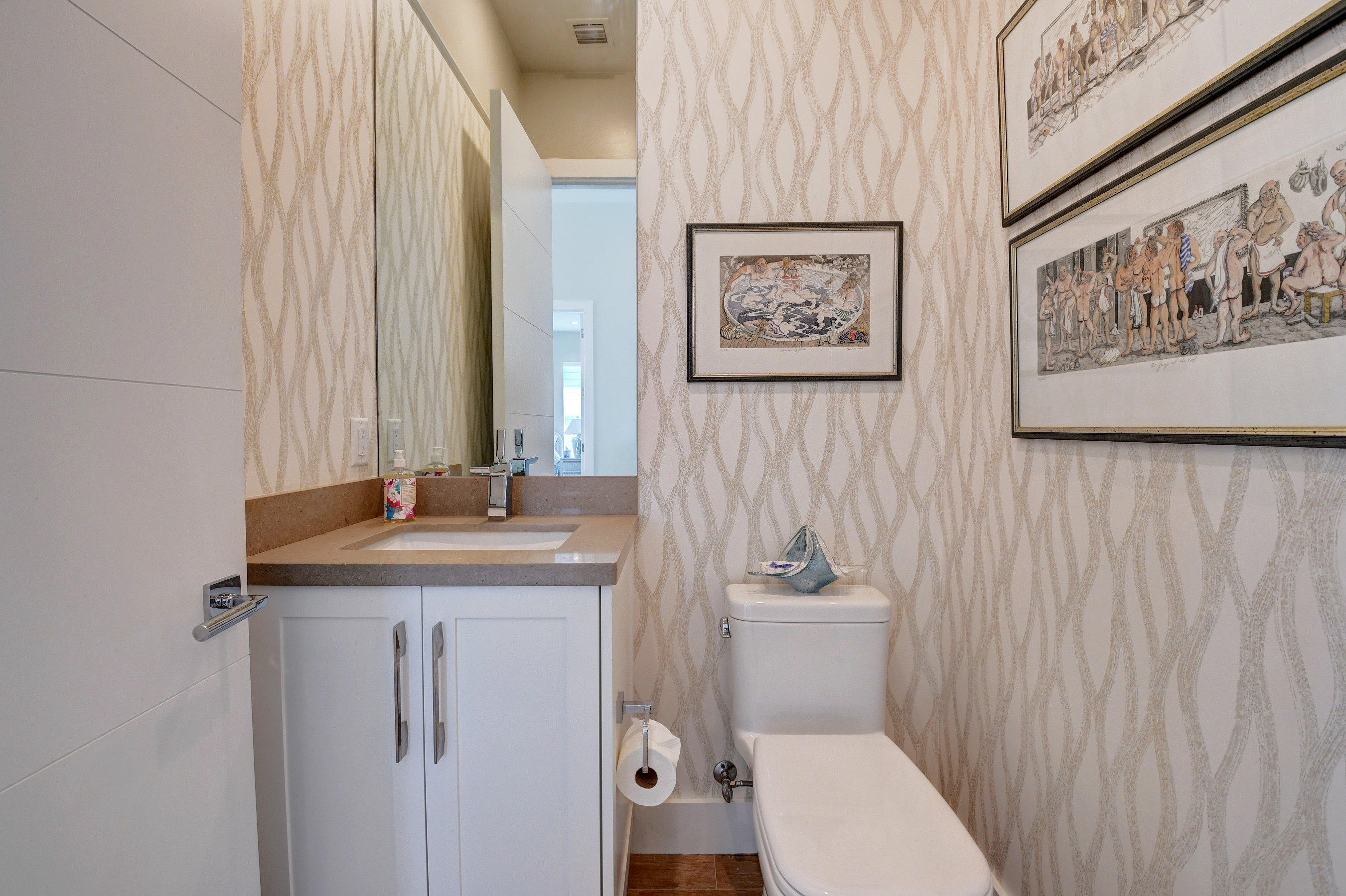 800 Northeast 69th Street Boca Raton, FL 33487 - Photo 35 of 67 Foyer Half Bathroom