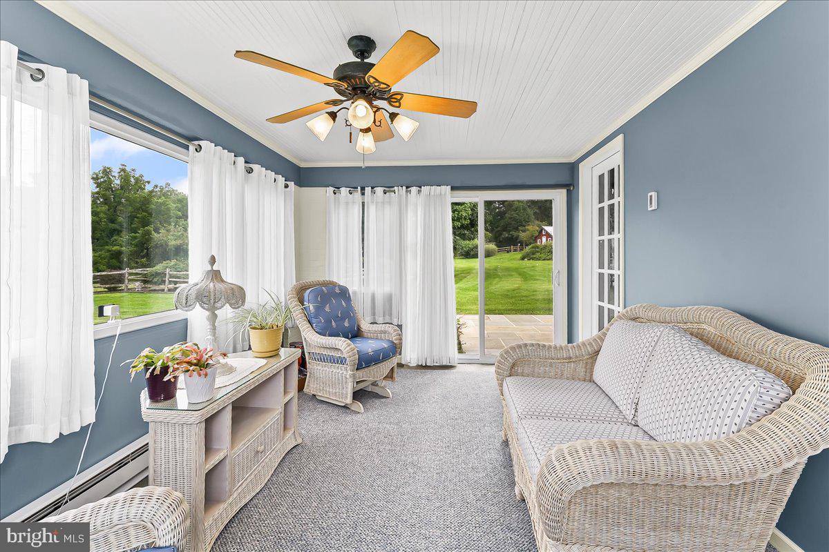 1439 Middletown Road Glen Mills, PA 19342 - Photo 20 of 45 a living room with furniture and a large window