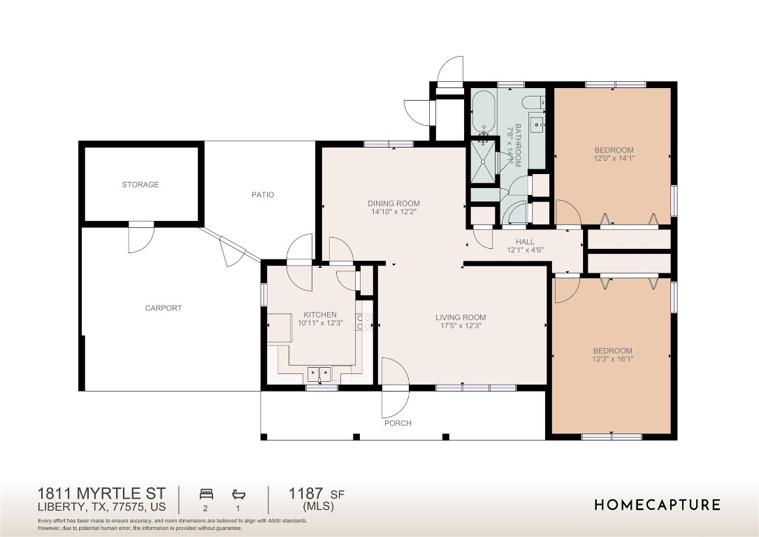1811 Myrtle Street Liberty, TX 77575 - Photo 3 of 18 unknown