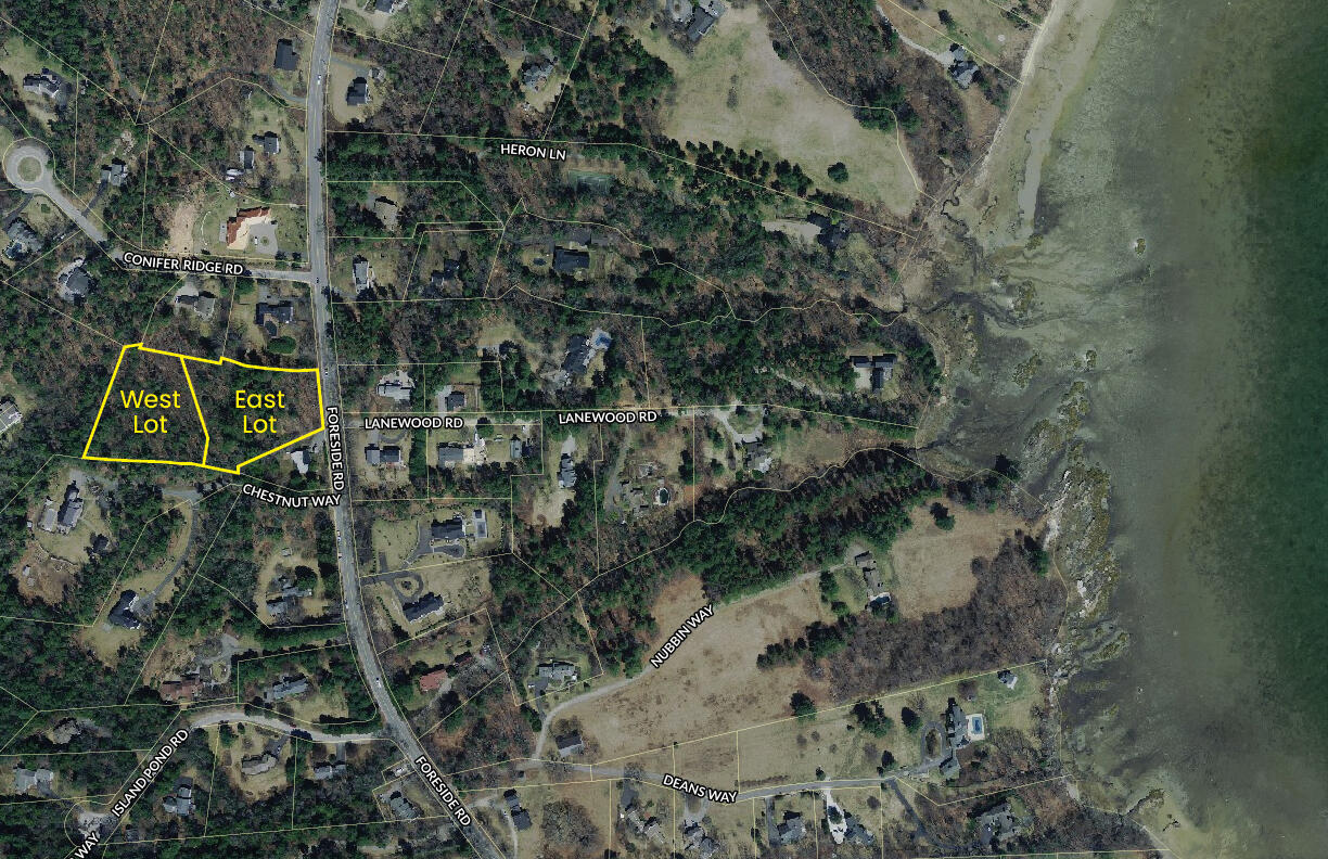 104 Foreside Road, Unit WEST LOT Cumberland Foreside, ME 04110 - Photo 4 of 12 104 Foreside_Aerial-Google Earth