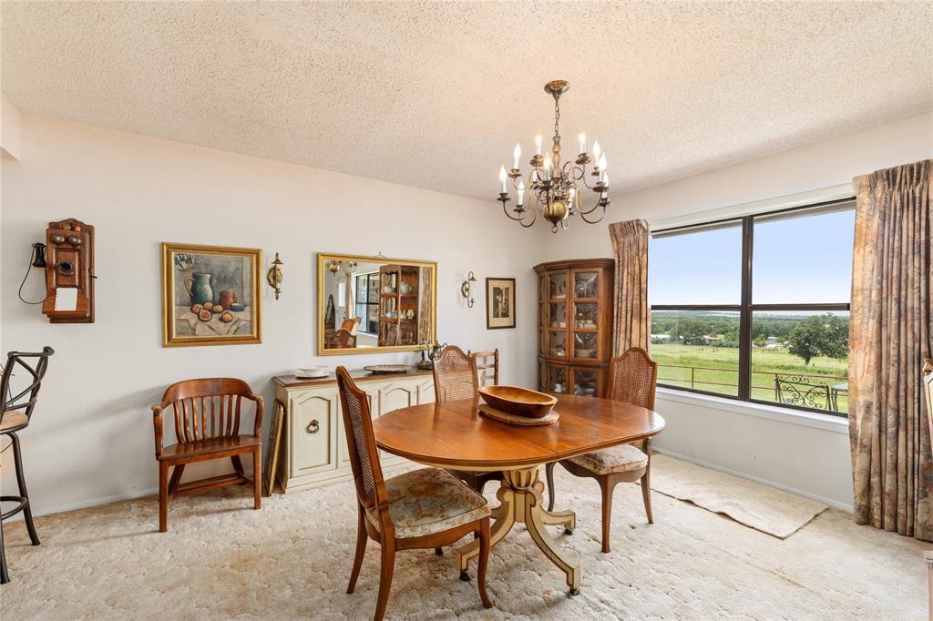 3718 Highway 36 Rising Star, TX 76471 - Photo 19 of 36 a view of a dining room with furniture window and outside view