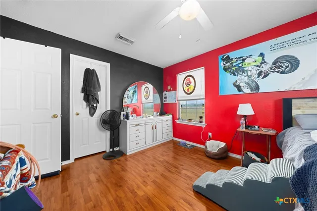 a room with furniture and a chandelier