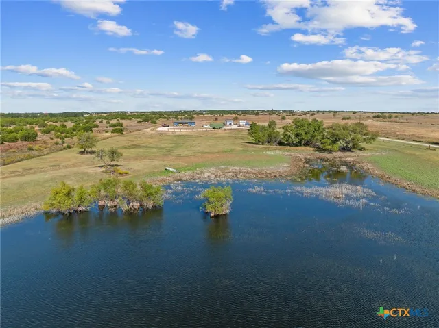 a view of an ocean and beach